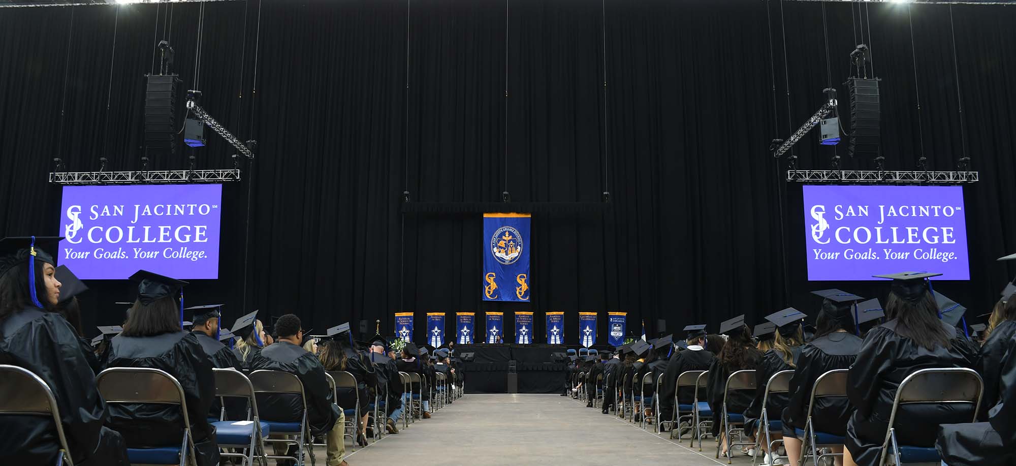 commencement stage