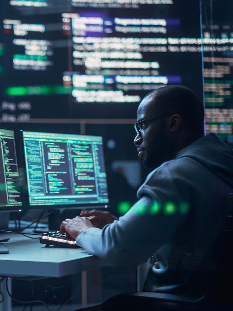 Man in Cybersecurity