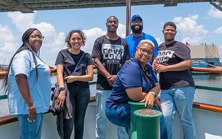 Port of Houston tour